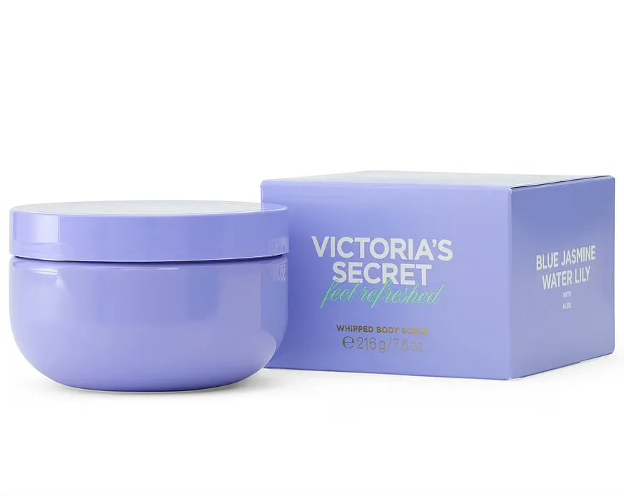 Victorias secret Blue Jasmine Water Lily Whipped Body Scrub 216g