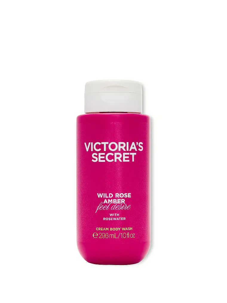 Victorias secret Wild Rose Amber Cream Body Wash 296ml