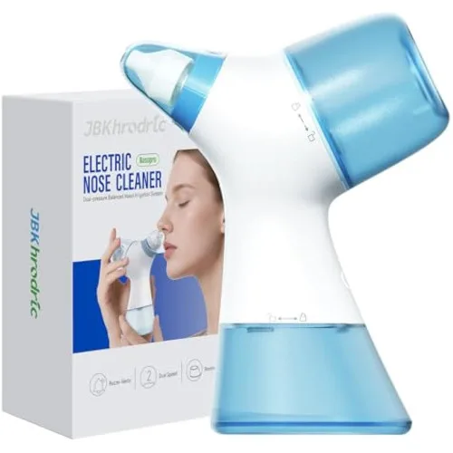 Nasal Irrigation System,Nasal irrigator,Sinus Rinse Machine, Nasal Rinse Machine,2 Modes Nose Cleaner with Auto Waste Collection Function for Sinus, Runny Nose, Nasal Congestion
