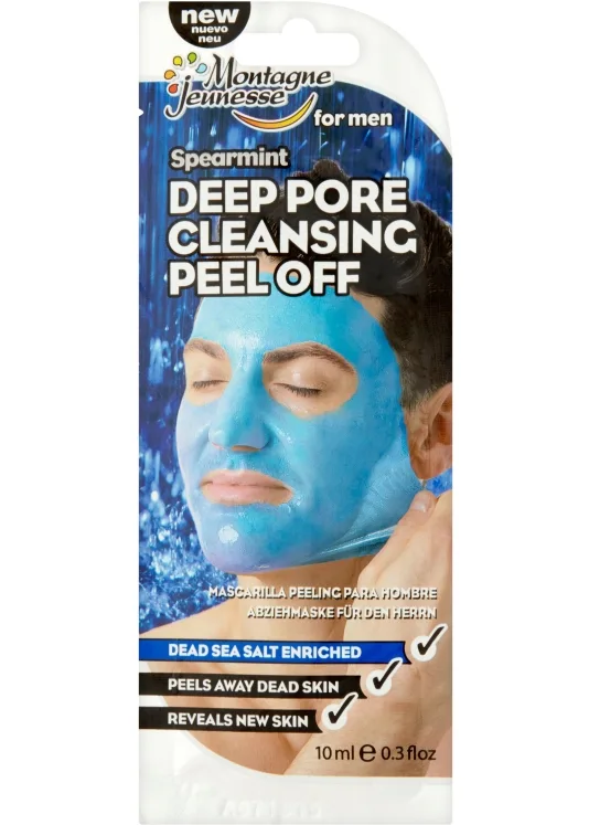 7th Heaven FOR MEN DEEP PORE cleansing peel-off mask 10 ml