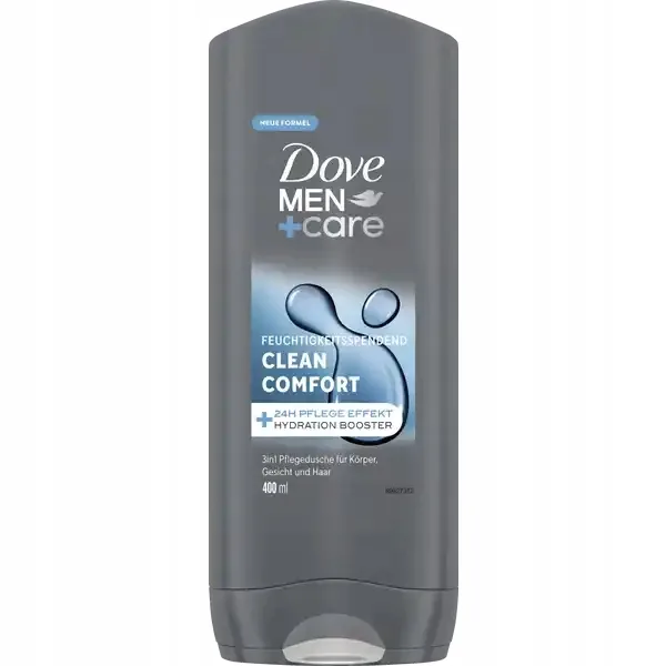 Dove MEN+CARE Clean Comfort 3in1 Shower Gel, 400ML