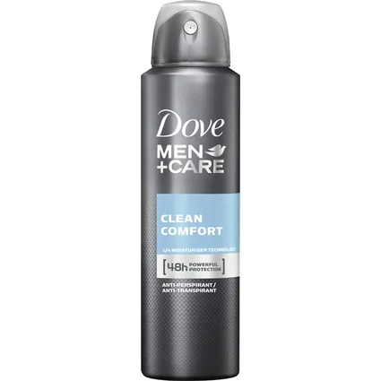 Dove MEN+CARE Clean Comfort Deospray 48h deodorant 150ml