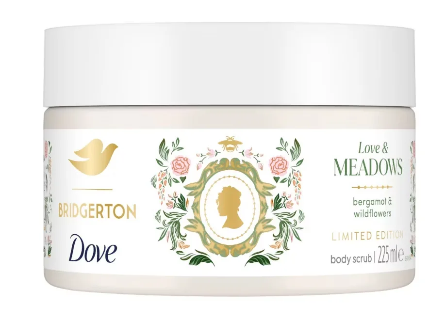 Dove Bridgerton Love & Meadows Body Scrub 225 ml