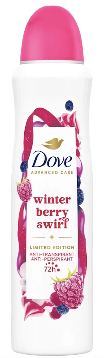 Dove Antiperspirant deodorant spray Advanced Care winter berry swirl, 150 ml