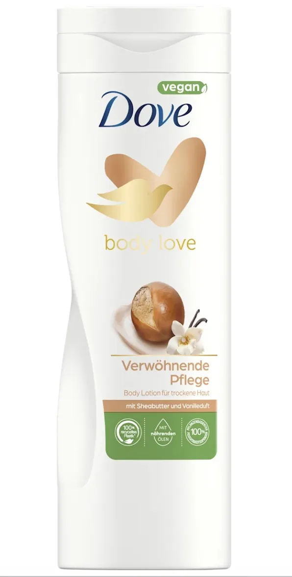Dove Body lotion body love pampering care, 400 ml