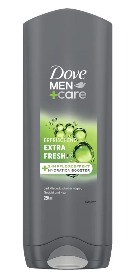 Dove Men+Care 3-in-1 Extra Fresh Shower Gel 250ML