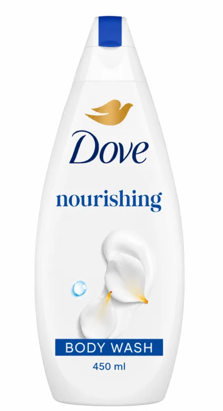 Dove nourishing gently cleanses body wash 450ml