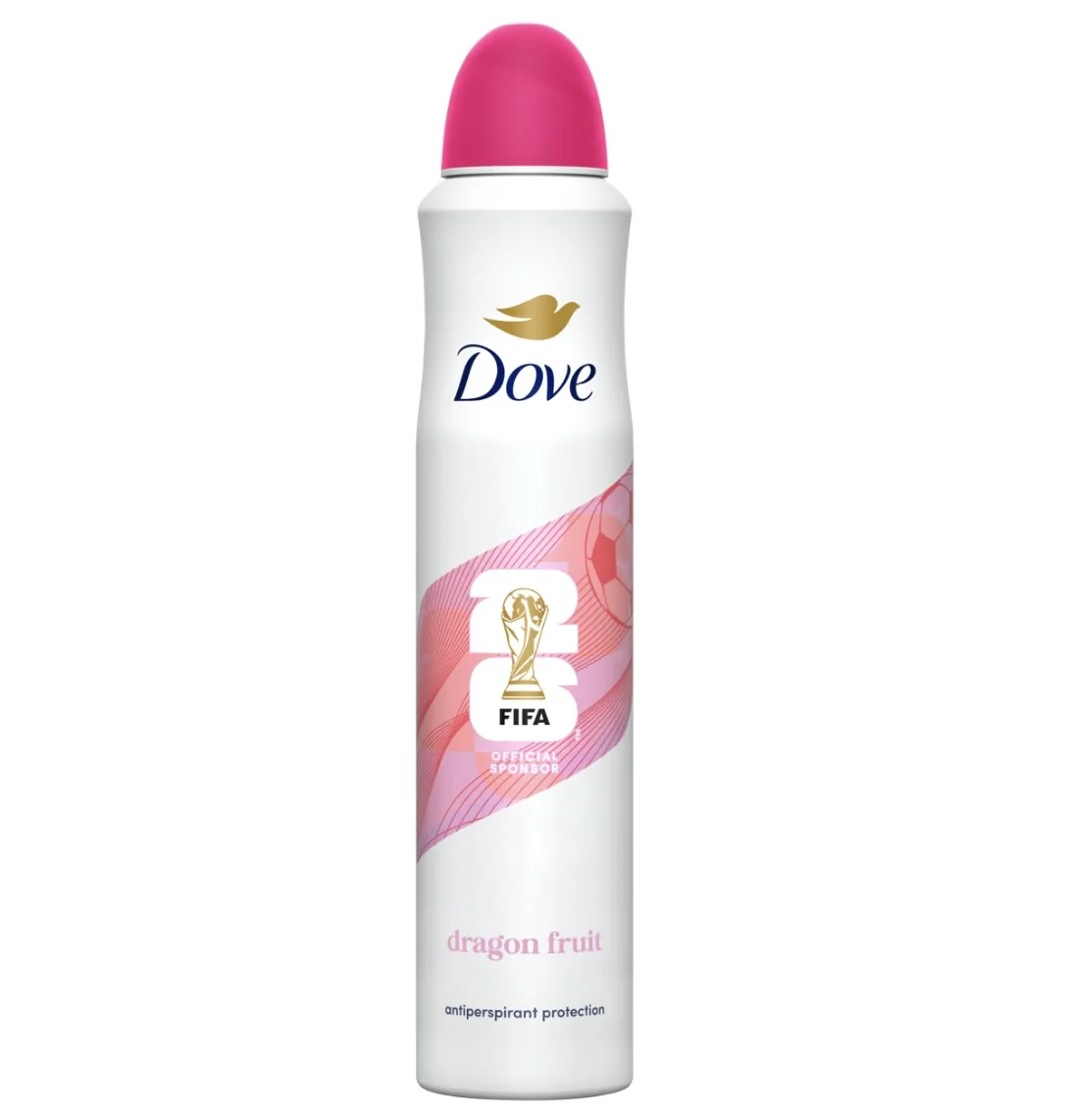 Dove Advanced Care Dragon Fruit Anti-Perspirant spray deodorant, 200ml