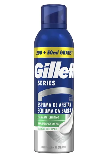Gillette SERIES espuma de afeitar piel sensible
