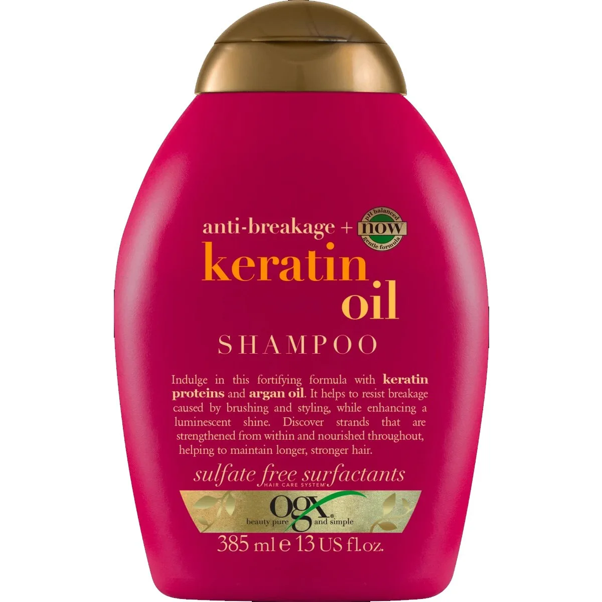 OGX Anti-Breakage Shampoo - Keratin Oil Shampoo 385 ml