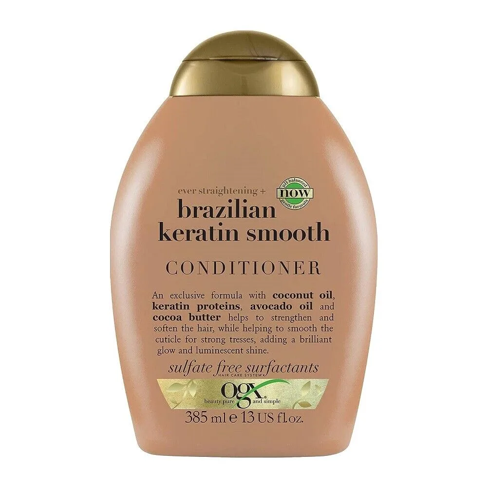OGX Brazilian Keratin Smooth Conditioner 385ml