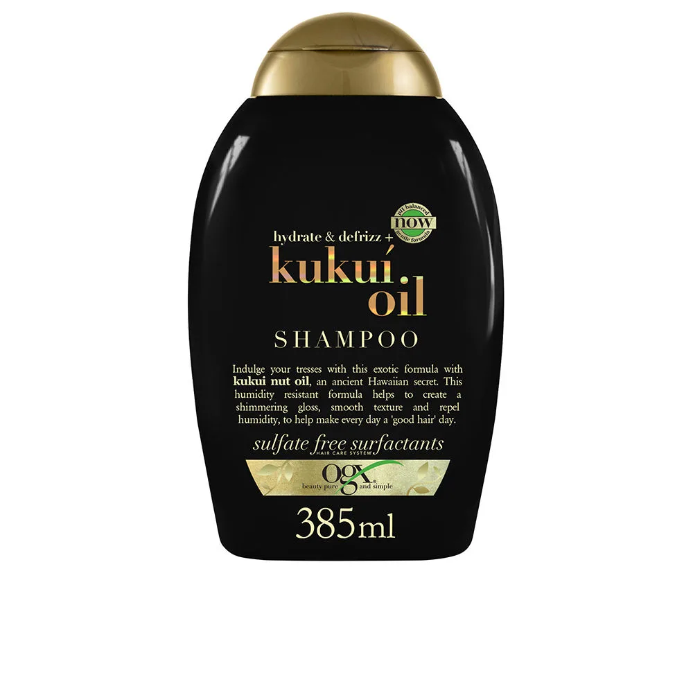 Ogx  KUKUI OIL anti-frizz hair shampoo 385 ml