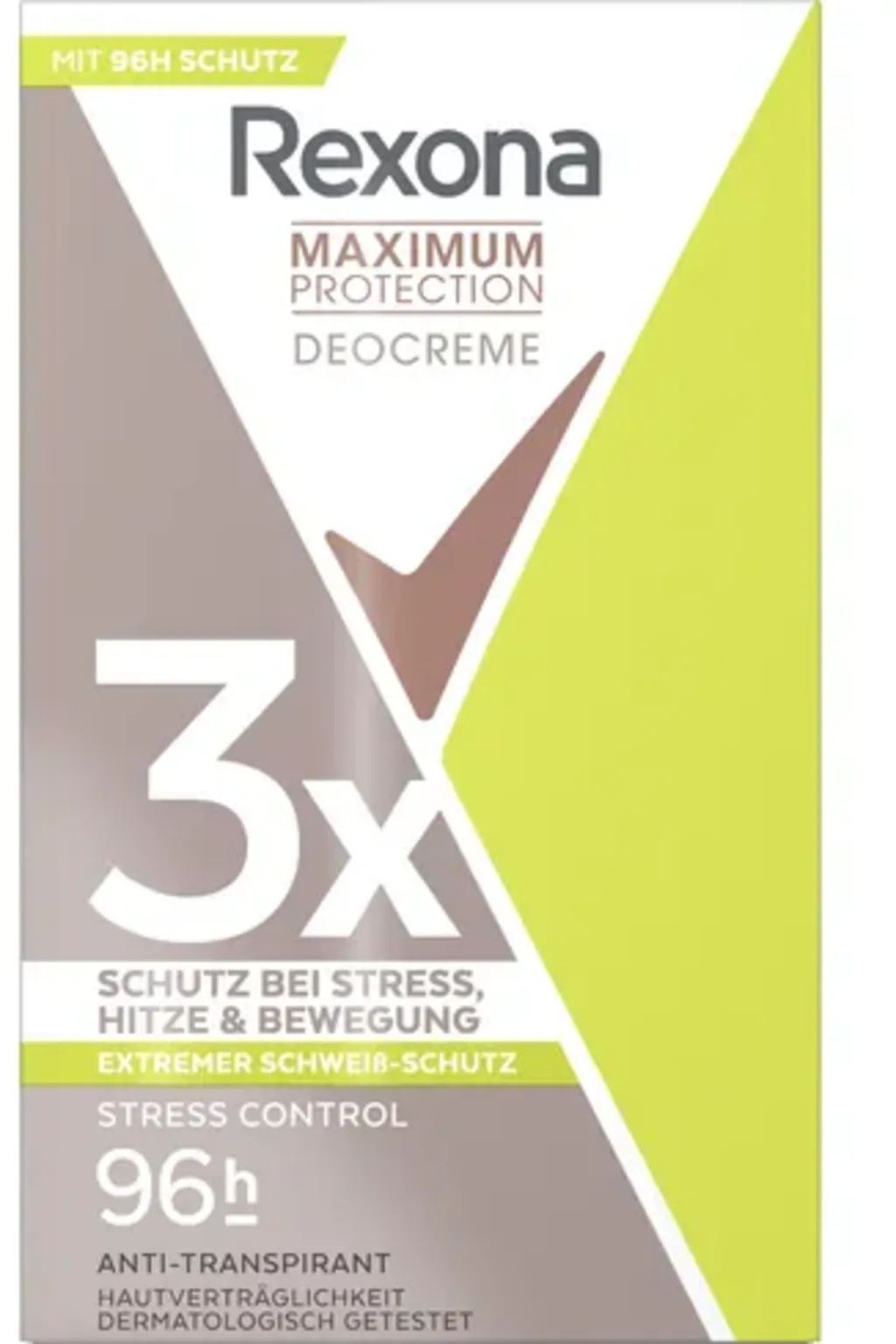 Rexona Antitranspirant Deocreme Maximum Protection Stress Control, 45 ml
