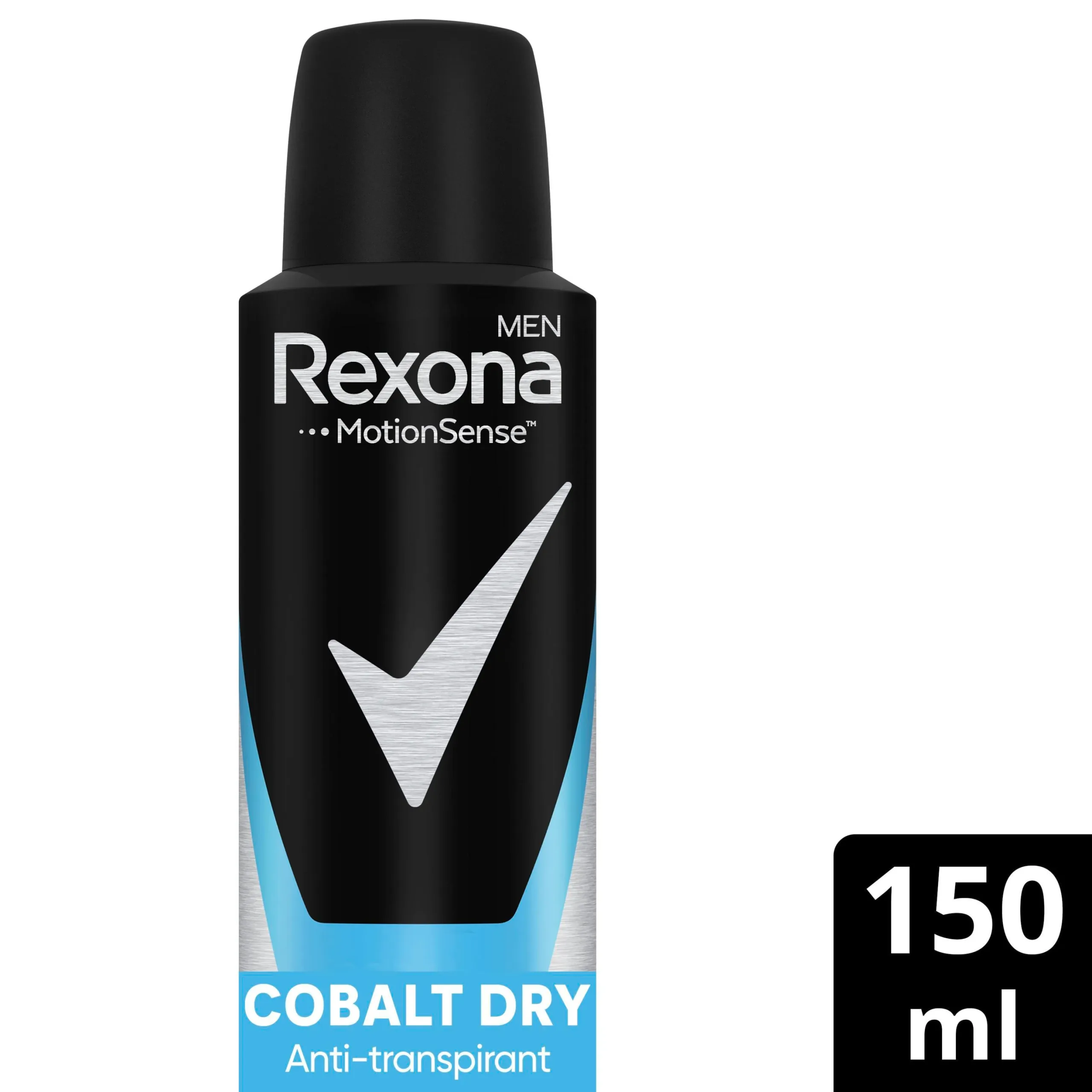 Rexona men Antiperspirant deodorant spray Men Cobalt Dry, 150 ml