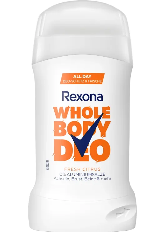 Rexona Deodorant stick Whole Body Fresh Citrus, 50 ml