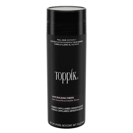 TOPPIK HAIR BUILDING FIBERS DARK BROWN - 55GM