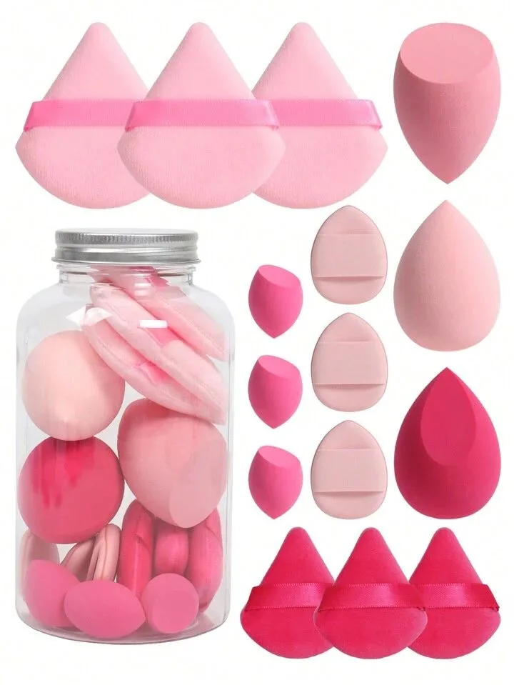 beauty blonder dark pink set 15pcs