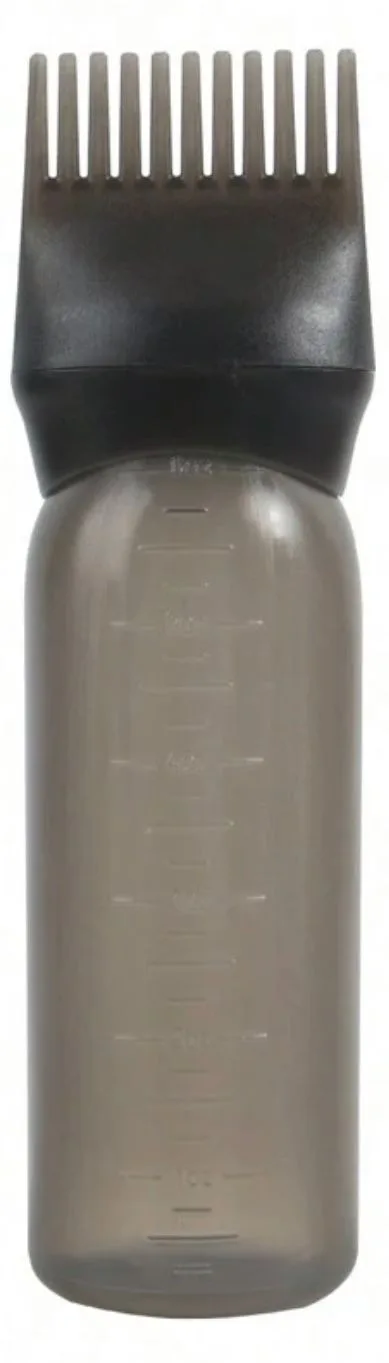 BOTTLE for oil or hair mask black