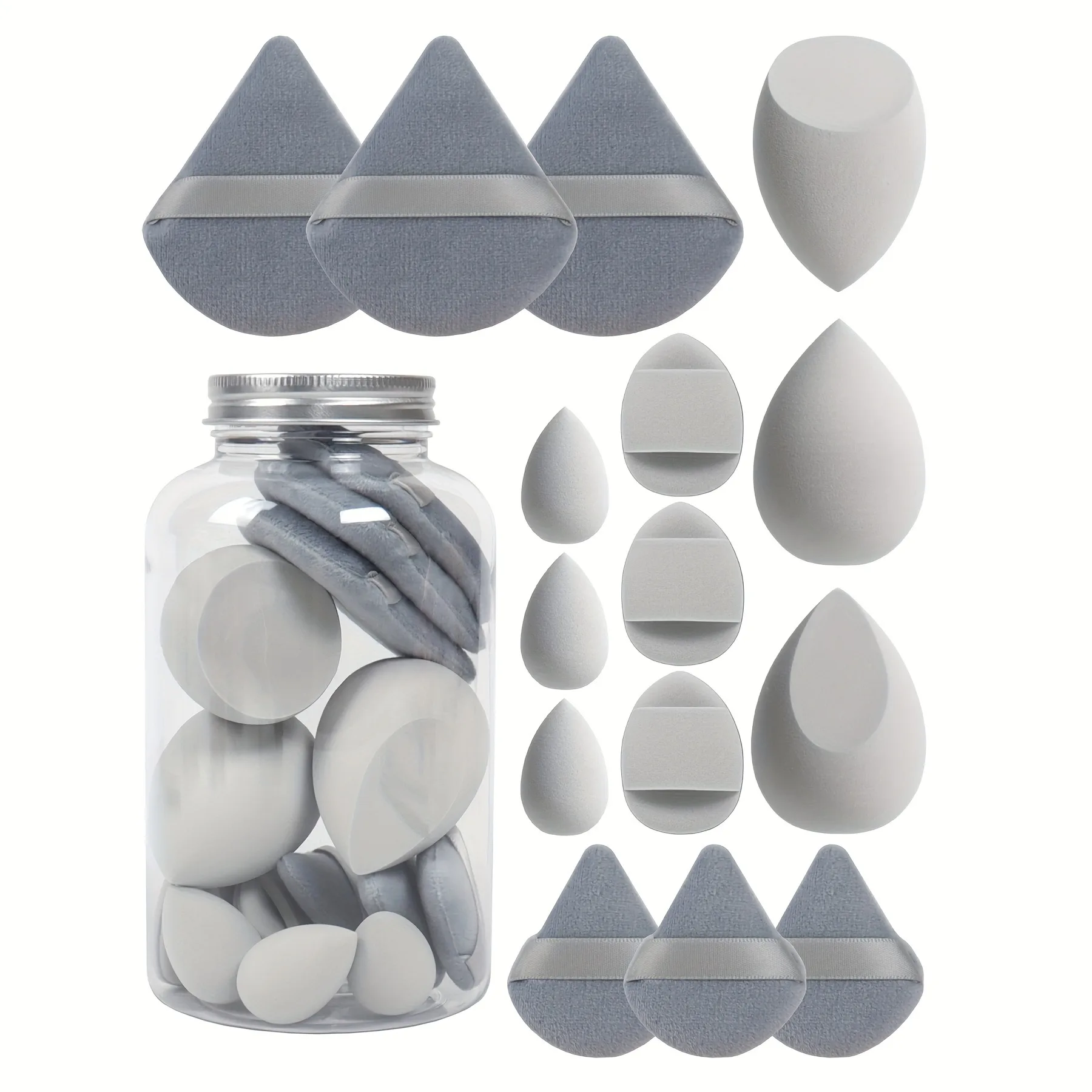 beauty blonder gray set 15pcs