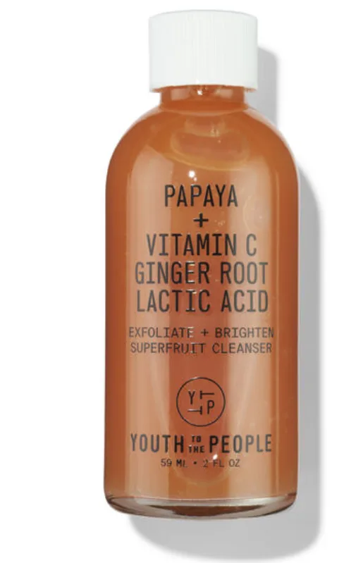 Youth To The People Papaya Vitamin C Ginger Lactic Acid Cleanser 30ml
