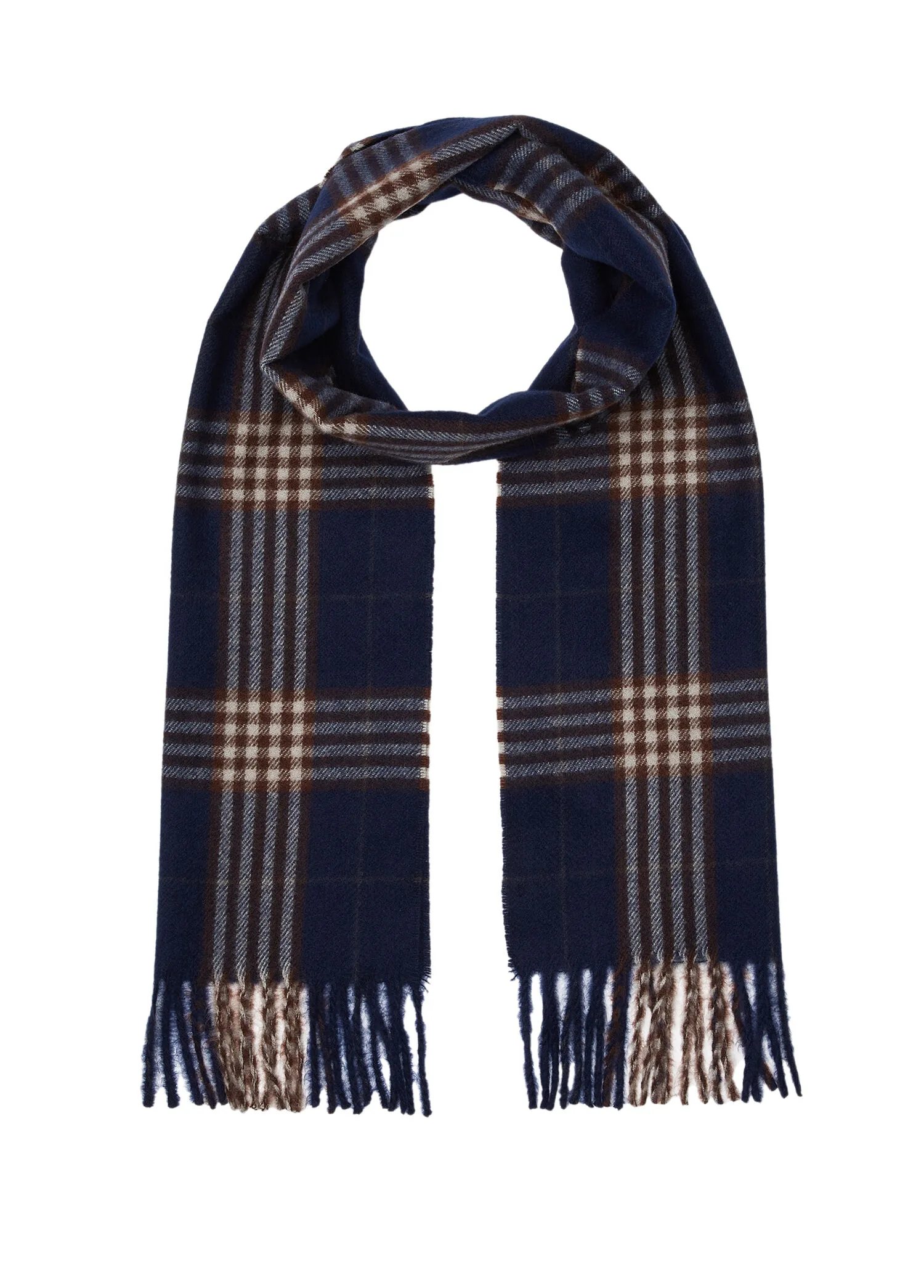 George Hogg  Navy Blue Men's Recycled Polyester Scarf