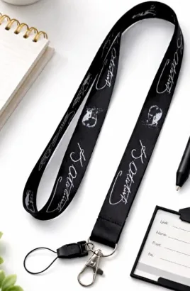 Atatürk Signature and Silhouette Five-Piece Set - Neck Lanyard, Ballpoint Pen, Card Holder, Yoyo, Case Holder