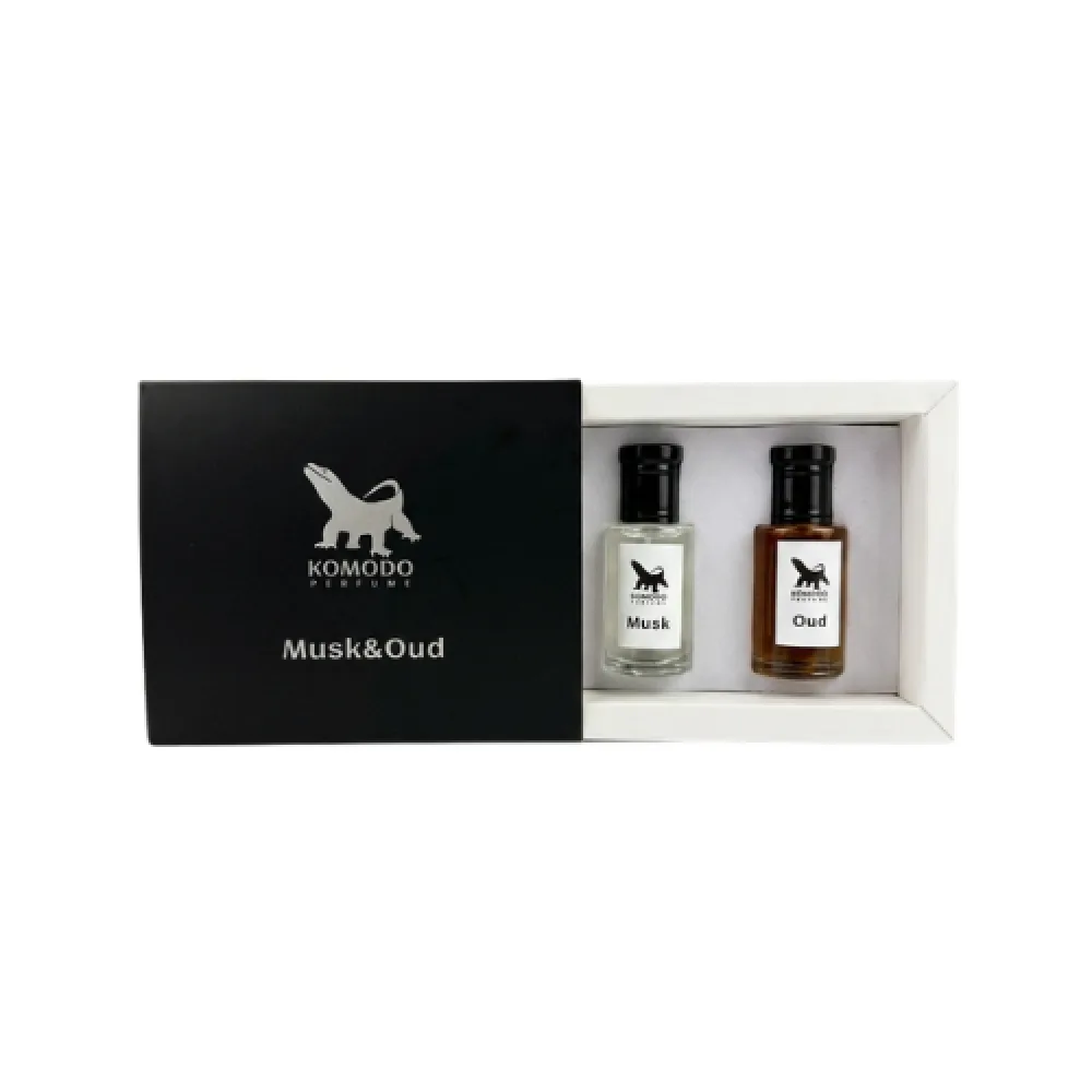 KOMODO Perfume Oud and Musk Package