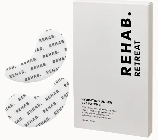 REHAB. Retreat Hydrating Under Eye Patches  5pairs