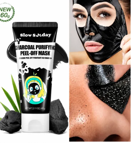 Slows Day Charcoal Purifying Peel-Off Mask 60g