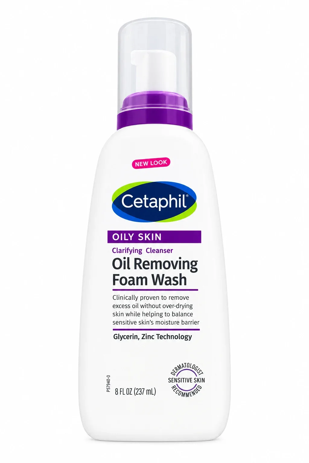 Cetaphil Oil Removing Foam Wash For Oily Skin 237ml
