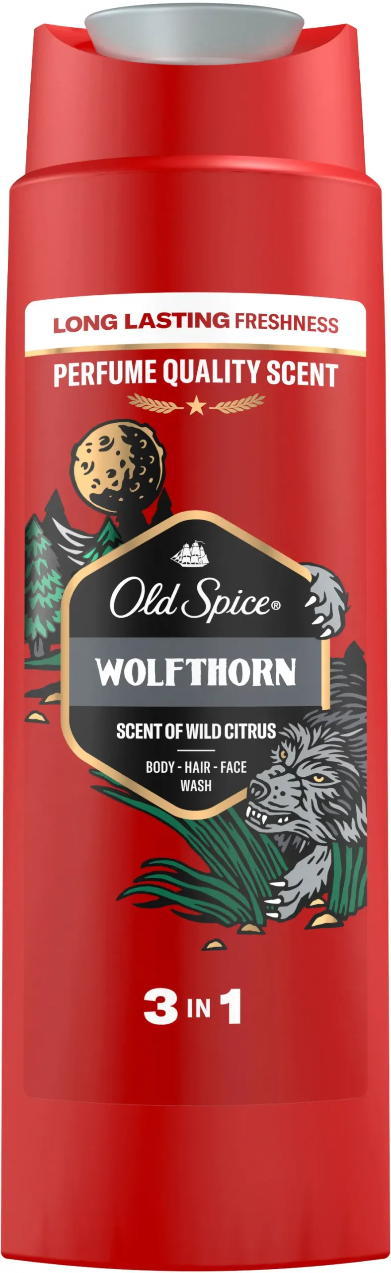 Old Spice Wolfthorn 3-in-1 shower gel, 250 ml