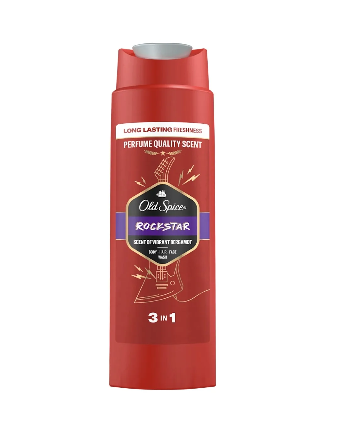 Old Spice rockstar 3-in-1 shower gel, 250 ml