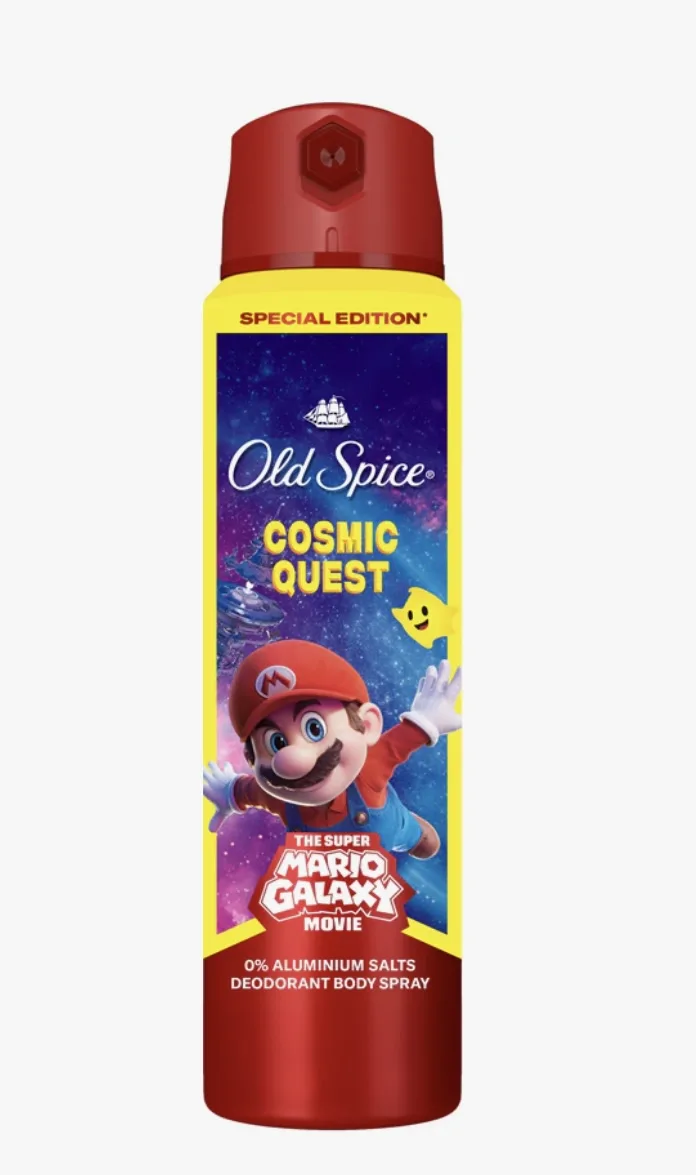 Old spice the super mario galaxy move body spray 150ml
