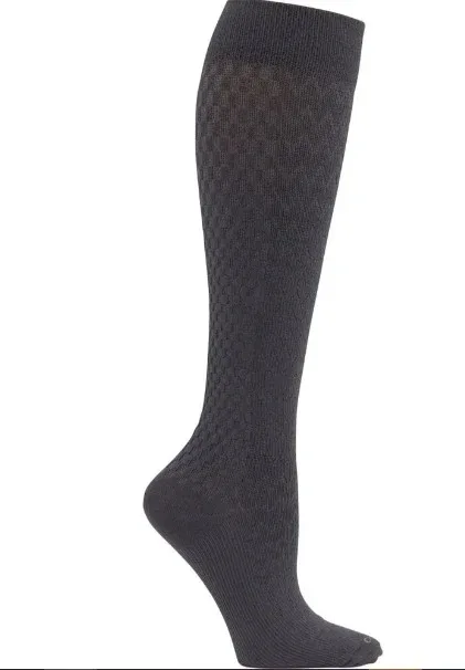 Cherokee Footwear Men's 10-15 mmHg Solid Compression Sock