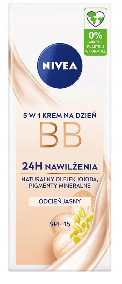 Nivea 5-in-1 BB Day Cream SPF 15 (Light Shade)