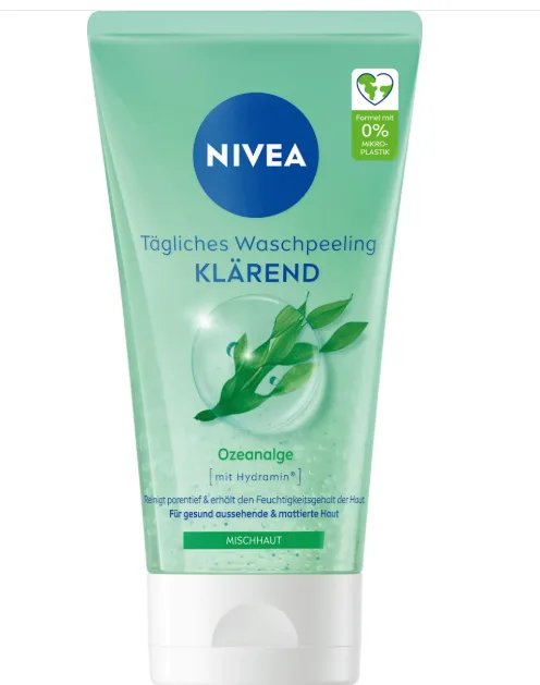 Nivea Clarifying Daily Wash Scrub with Ocean Algae (150ml)