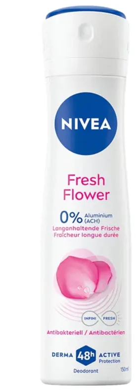 Nivea Fresh Flower Deodorant Spray (150ml)