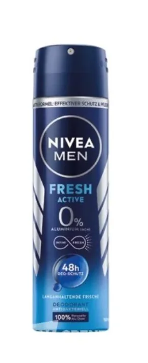 Nivea Men Fresh Active Deodorant Spray (150ml)