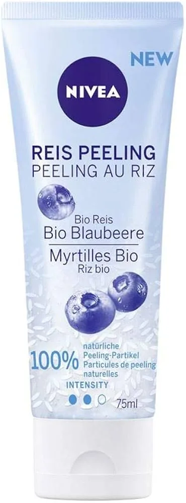 Nivea Organic Rice and Blueberry Scrub (75ml)