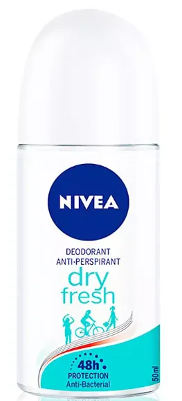 Nivea Dry Comfort Fresh Anti-Perspirant Deodorant Roll-On, 50 ml