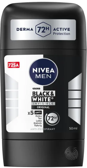 Nivea Men Black & White Invisible Orignal Deodorant-Stick 50 ml