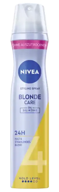 Nivea Styling Spray Blonde Care 24h Hold level (4) 250ml