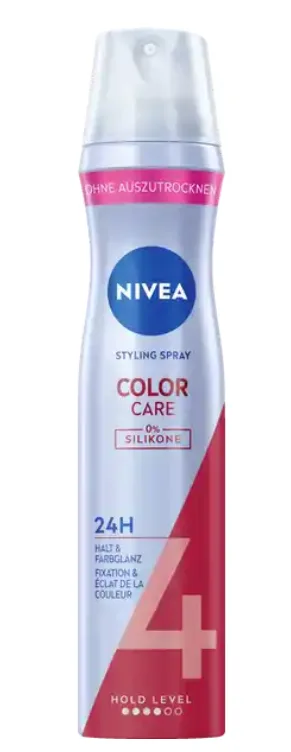 Nivea Styling Spray Color Care 0 Silicon 24h( hold level (4) 250ml