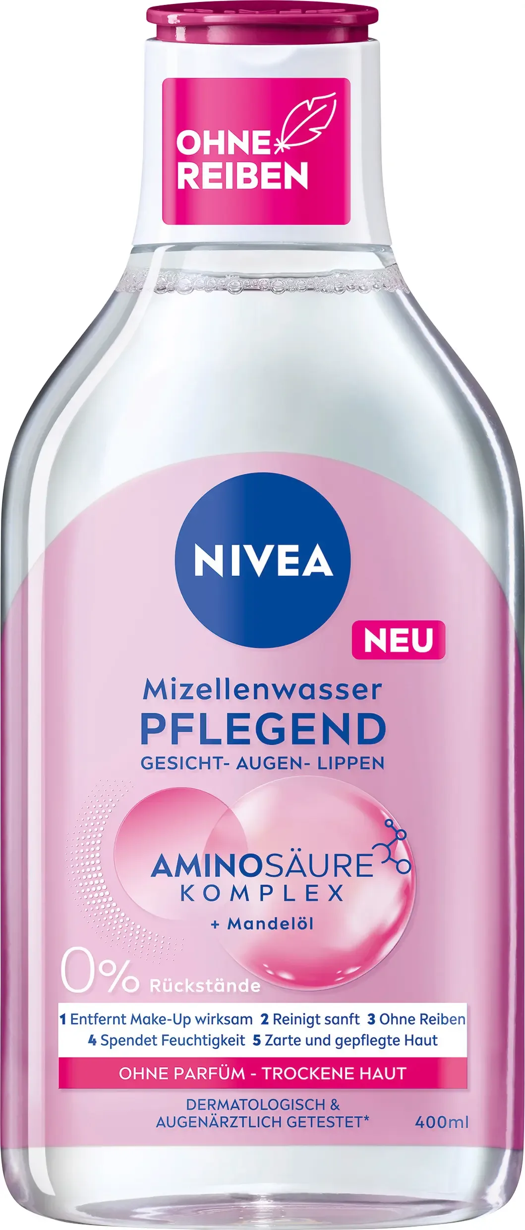 Nivea Nourishing Micellar Water Gentle Facial Cleansing 400 ml