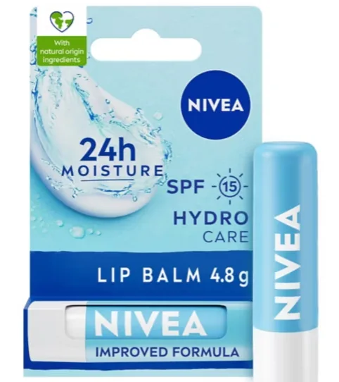 Nivea Hydro Care Lip Balm SPF15 4G
