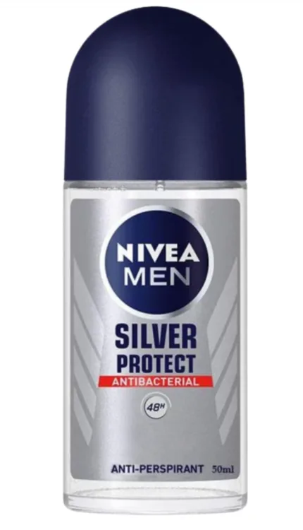 Nivea Men Silver Protect Anti-Perspirant Deodorant Roll-on (50ml)