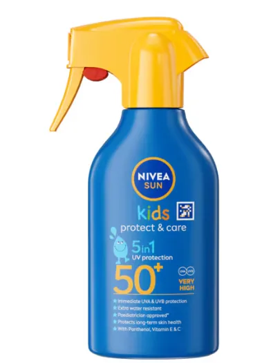 Nivea Sun Kids Protect & Care Trigger Sun Spray Spf 50+250ml