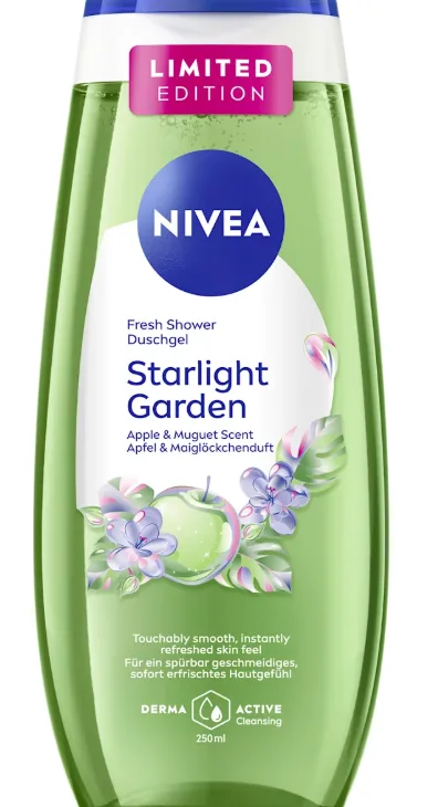 Nivea Starlight Garden Fresh Shower Gel 250ml