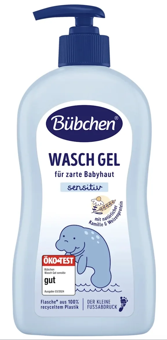 Bubchen baby wash gel sensitive 400ml