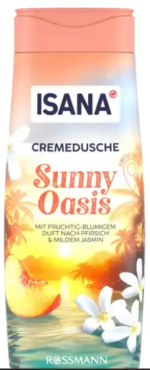 Isana Cremedusche Sunny Oasis 300 ml